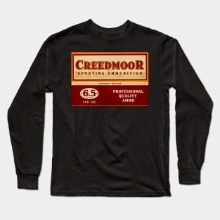 Creedmoor Sporting Ammunition | Vintage Poster Long Sleeve T-Shirt